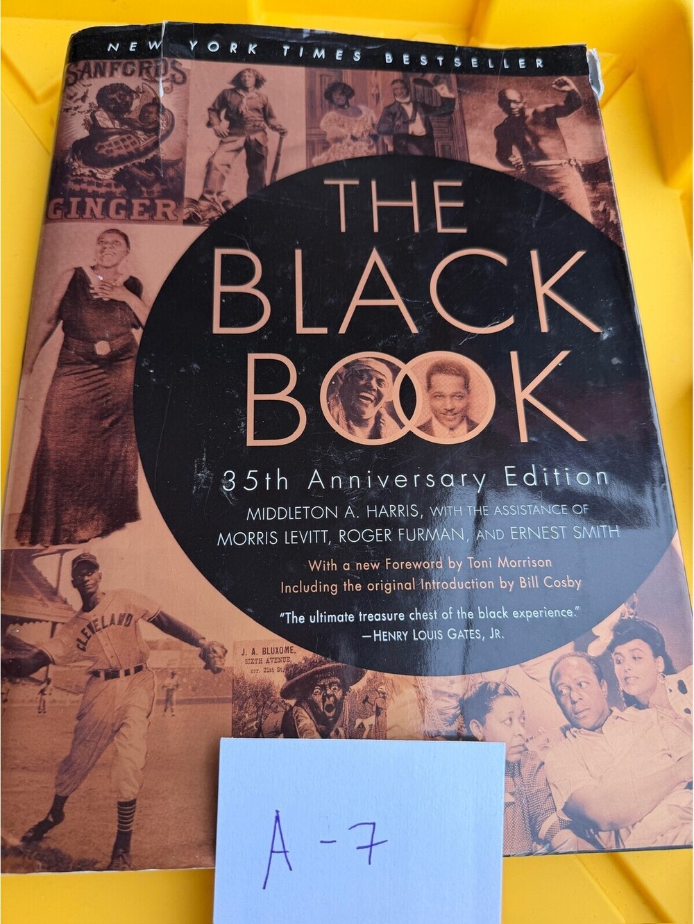 The Black Book 35th Anniversary Edition Toni Morrison Hardcover Storage A-7